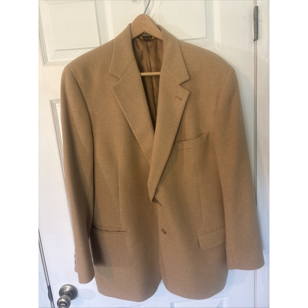 Brooks Brothers Camel Brown Wool Sport Coat Blazer